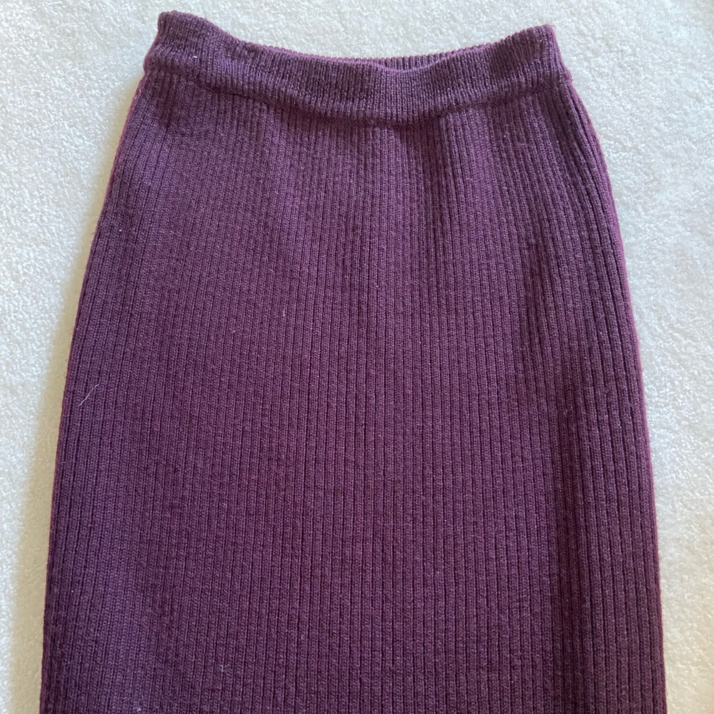 Vintage Cotton Purple Skirt